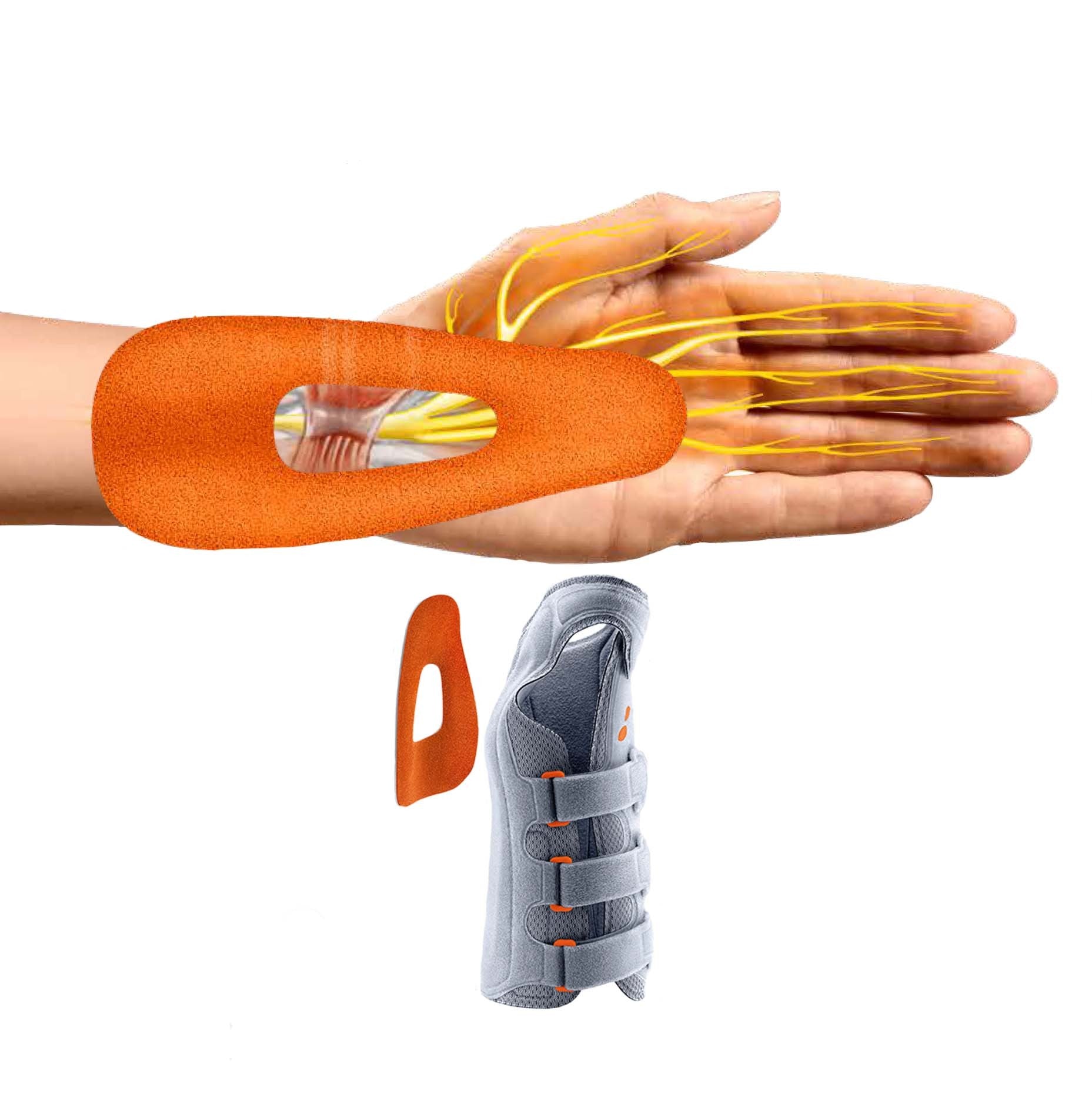 Håndleddsstøtte for karpaltunnelsyndrom