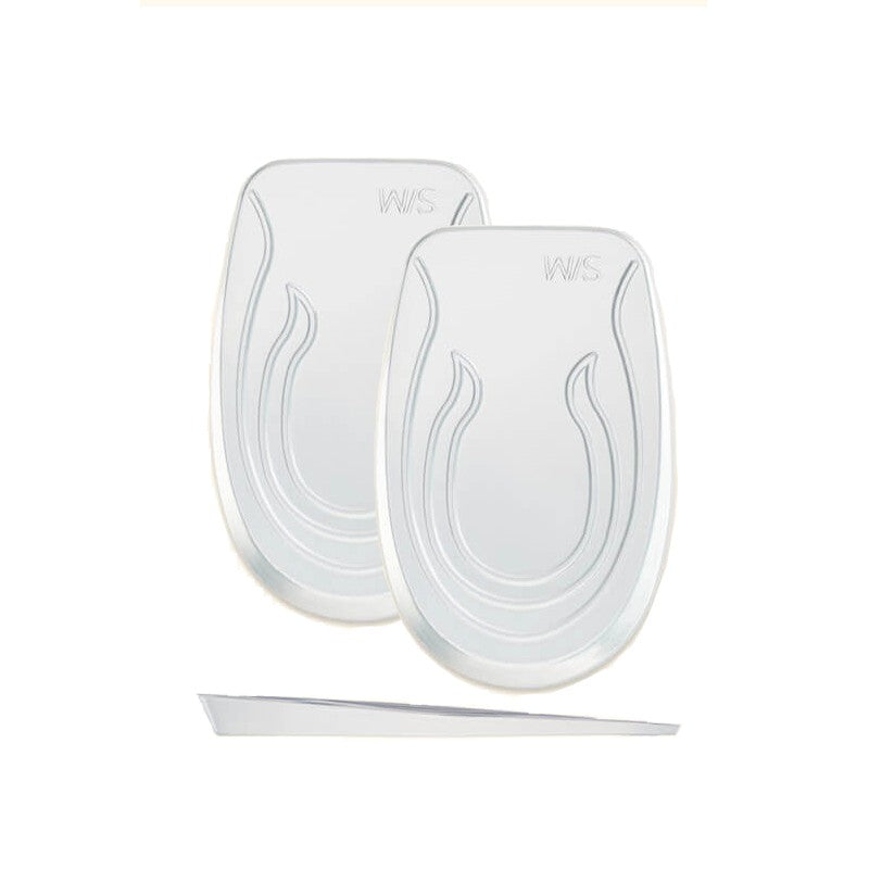 Myk hælinnlegg laget av støtdempende gel for alle typer sko