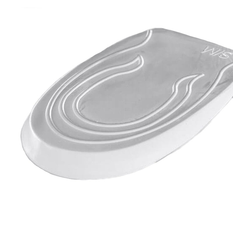 Myk hælinnlegg laget av støtdempende gel for alle typer sko