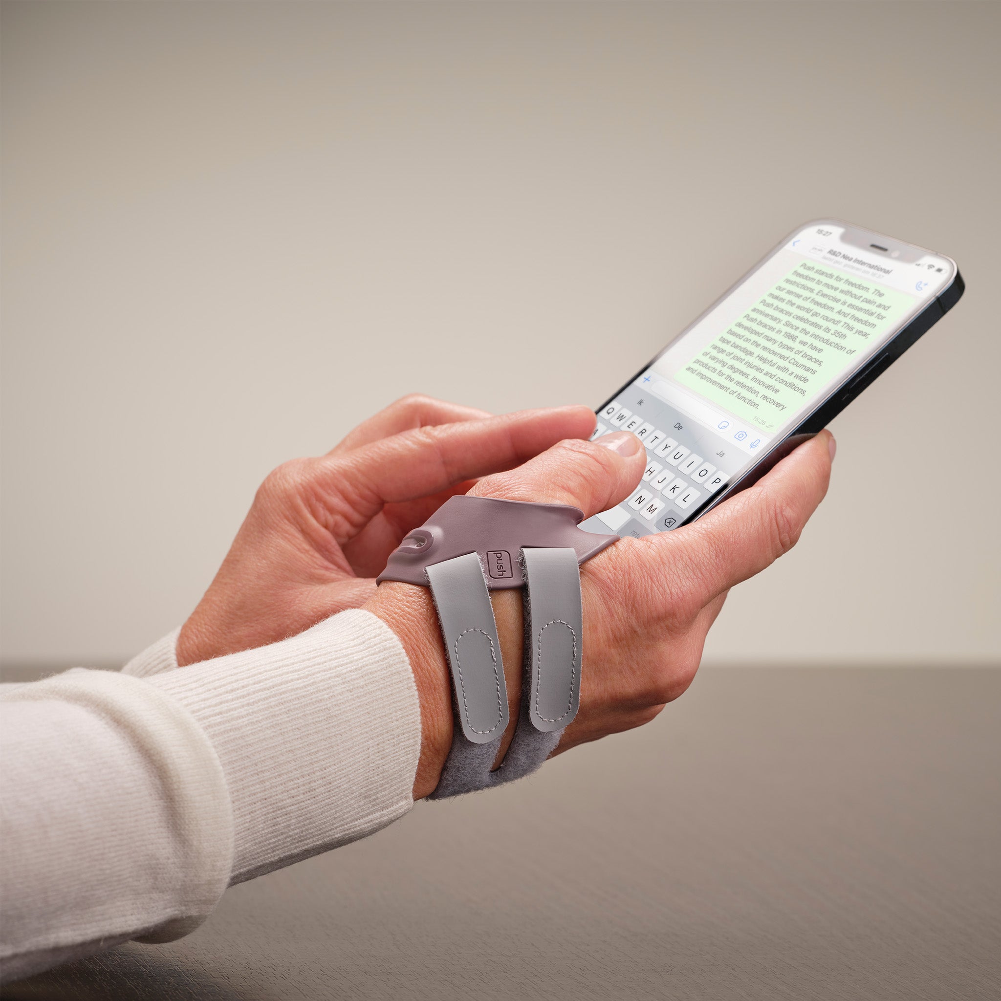 Tommelstøtte CMC for tommelartrose