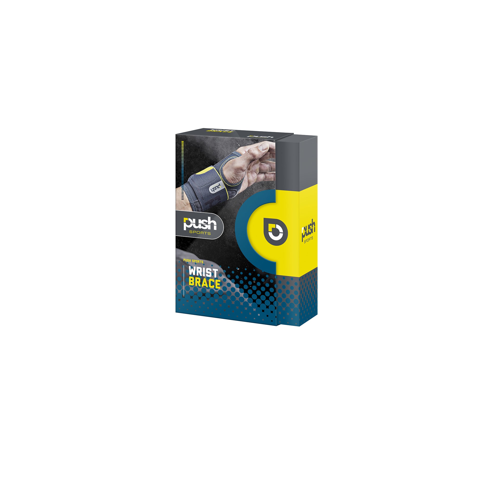 Push Sports wrist support with unobstructed grip