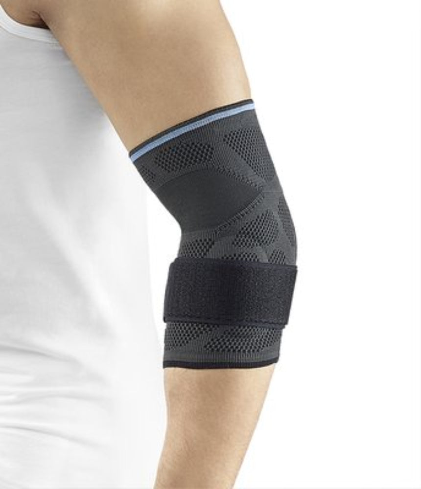 Dynamics Plus albuebeskytter med dobbeltsidig avlastning for tennisarm, golfarm og musearm