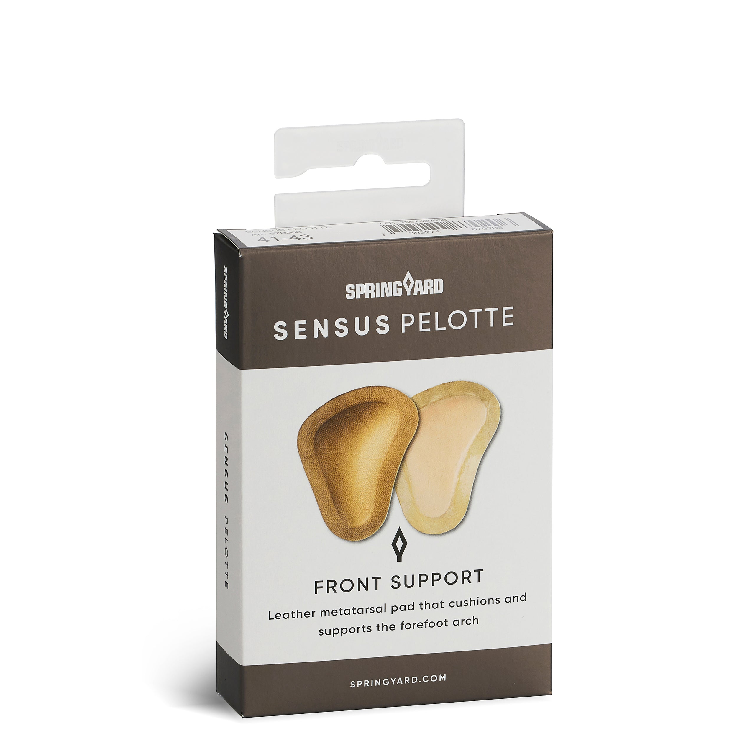 Selvklebende puter for avlastning av innsunket frontbue, 3-pakning