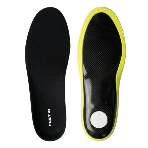 Karbonfiberinnleggssåle Feet iD for stortåartrose, hallux rigidus og hallux valgus