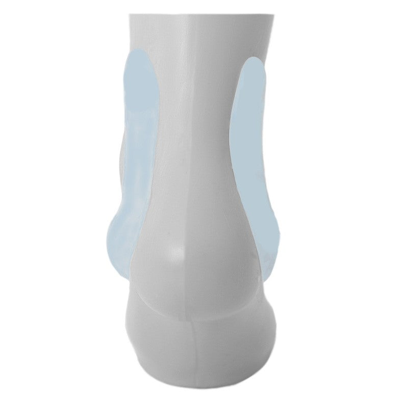 CRX ankelstøtte med målrettet kompresjon rundt fotballen for hevelse og ustabilitet