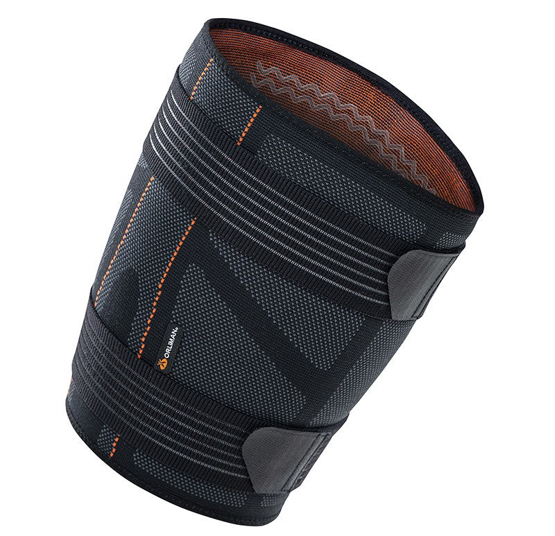 TheraGo lårbeskytter med justerbare kompresjonsstropper for sportsskader