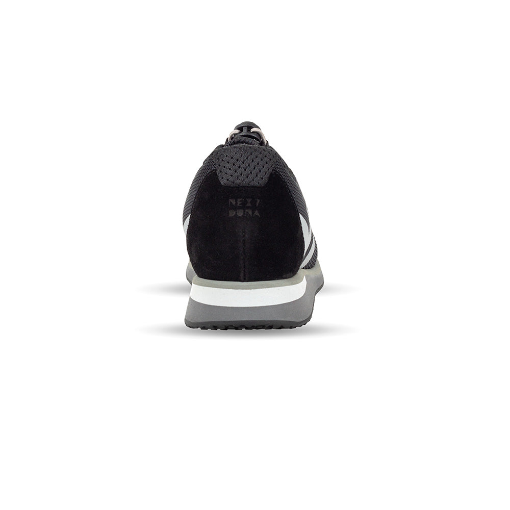 Eikon ortopedisk damesko for stabilitet og komfort i svart/hvitt (størrelse 42)