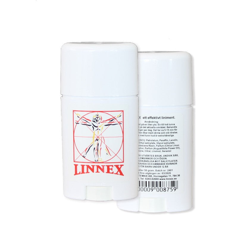 Liniment Linnex-stift for muskel- og leddproblemer