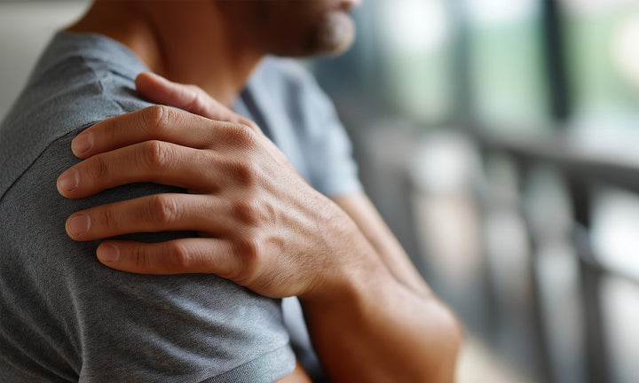 Hur kan axelskydd användas vid rehabilitering?