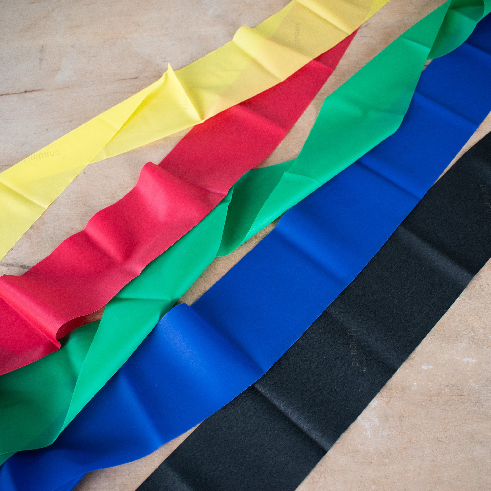 Uniband 2 meter treningsbånd for rehabilitering og trening