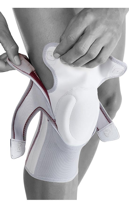 Knebeskyttere Push Care med justerbare lårbeskyttere