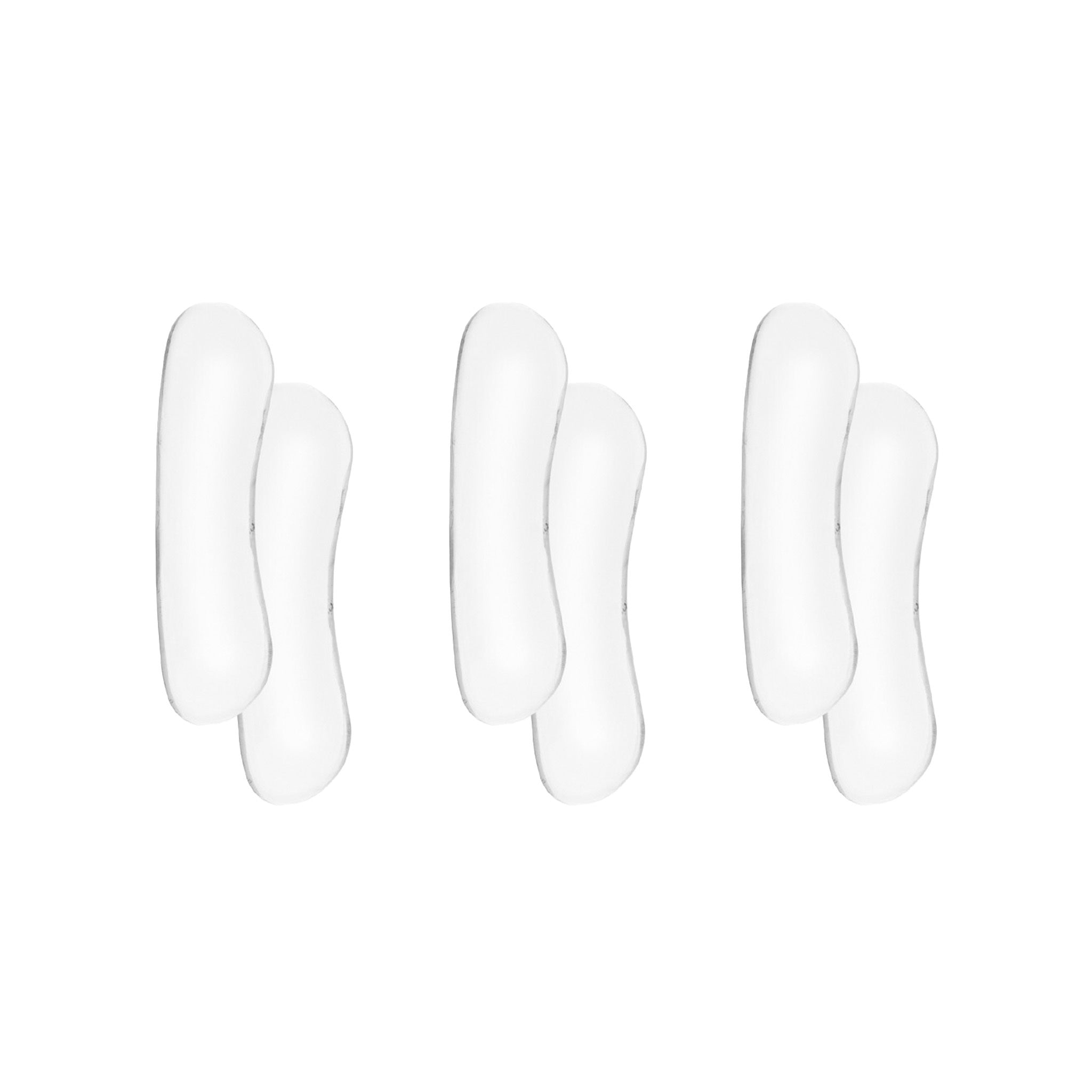 Hælgrepsgel med sklisikring for å forhindre skognissing, 3-pakning