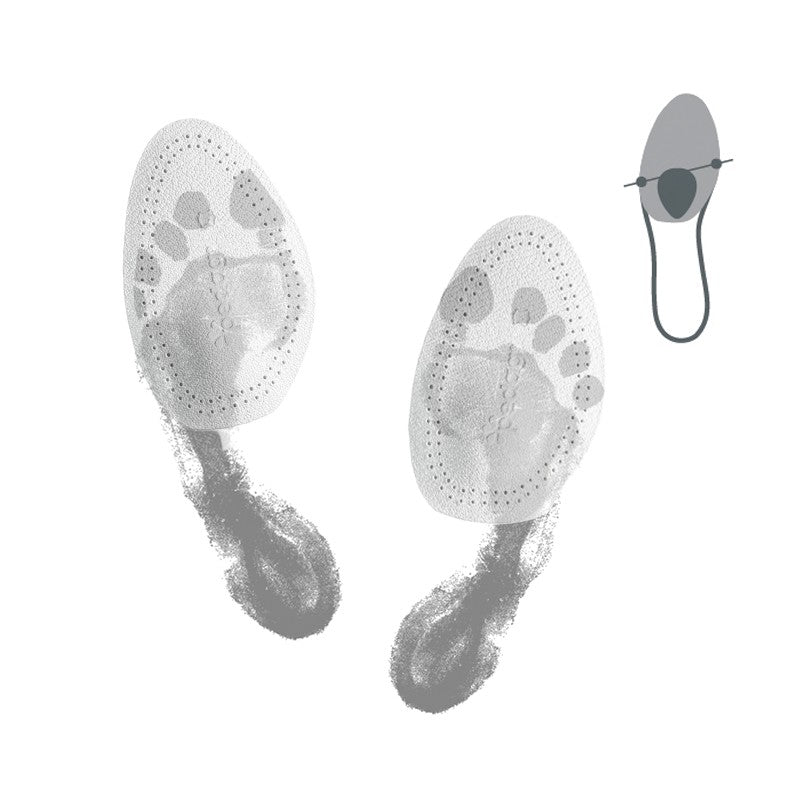 Galant forfotstøtte for avlastning av den fremre fotputen