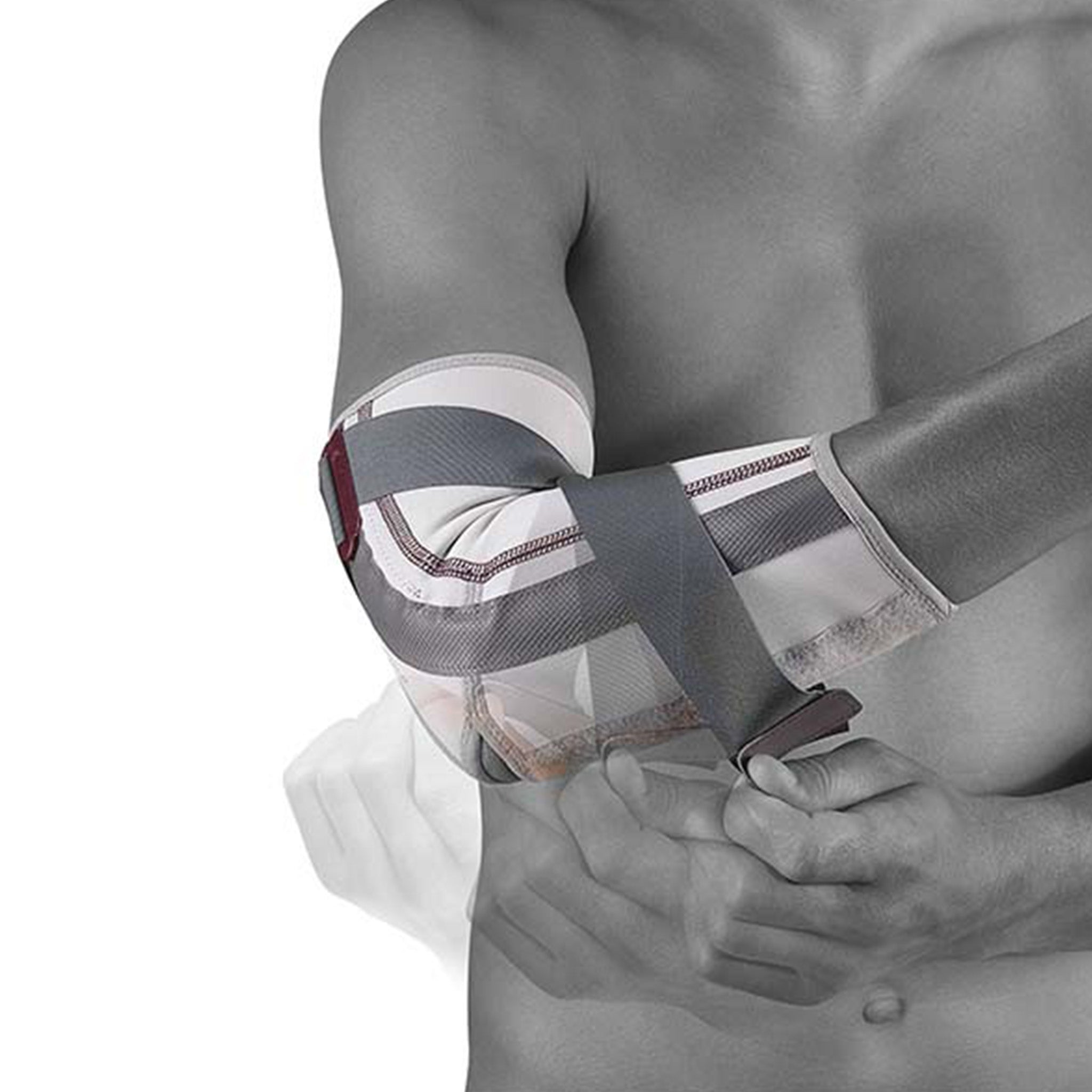 Albuestøtte Push Med for overstrukket albueledd