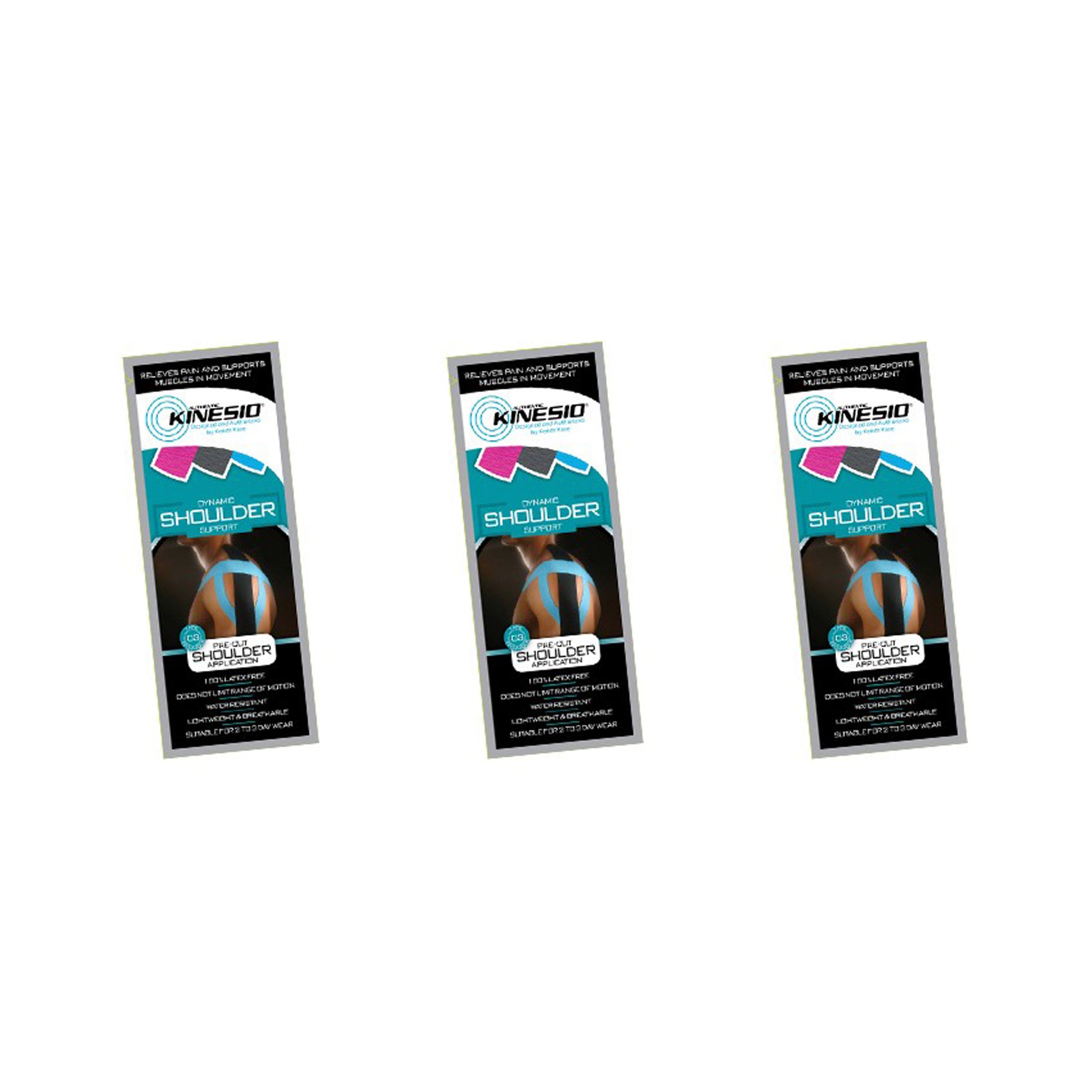 Kinesioteip Kinesio Tex Pre Cut skulder 3-pakning