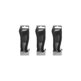 Elastiske spiralskoliser svarte 3-pakning