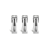 Elastiske spiralskoliser hvite 3-pakning