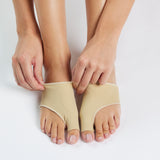 Hallux valgus-beskyttelse med gelpute for trykkavlastning av stortåleddet