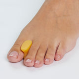 Tåspreder i gel for hallux valgus og tettliggende tær
