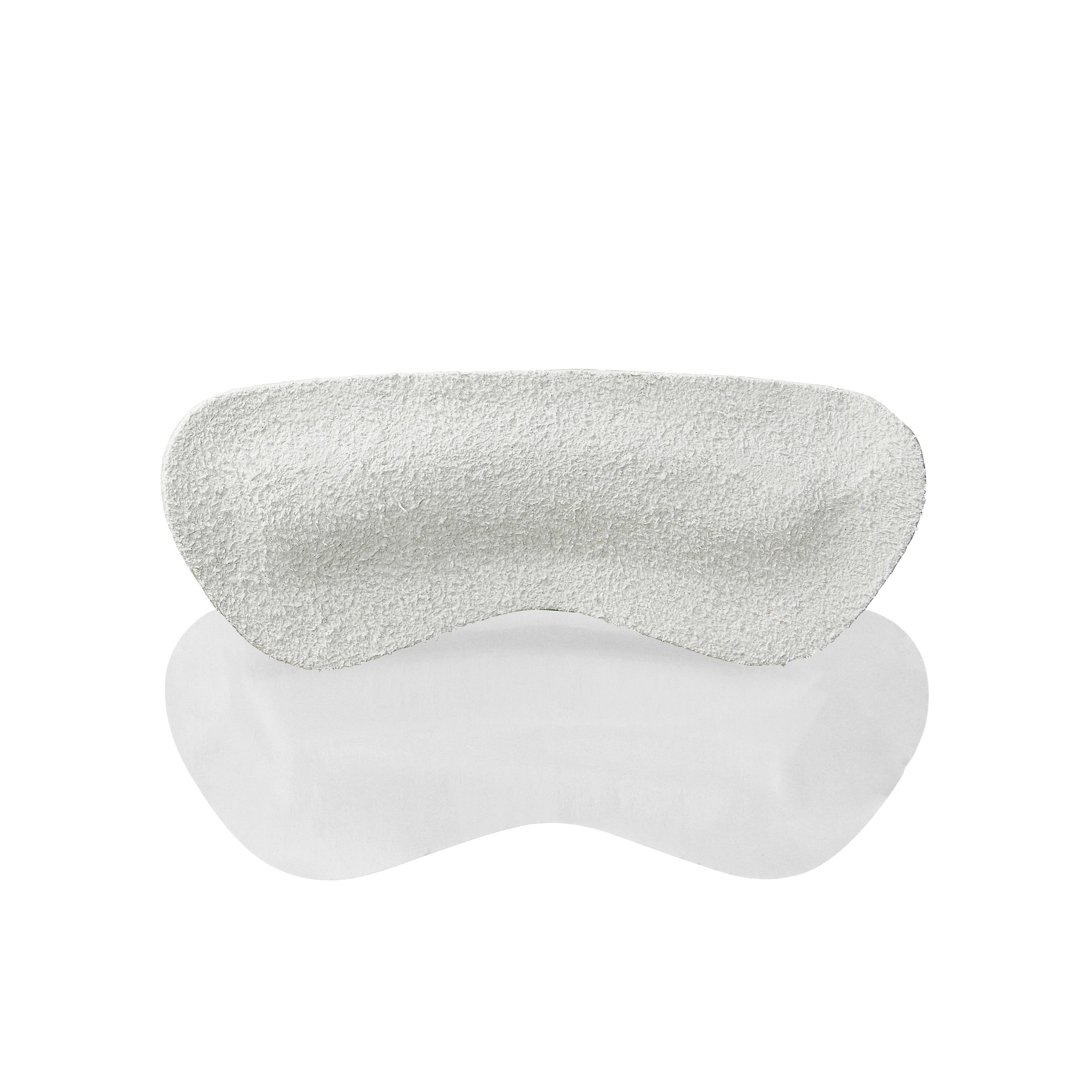 Hælgrep i skinn, skånsom beskyttelse mot gnagsår, 3-pakning