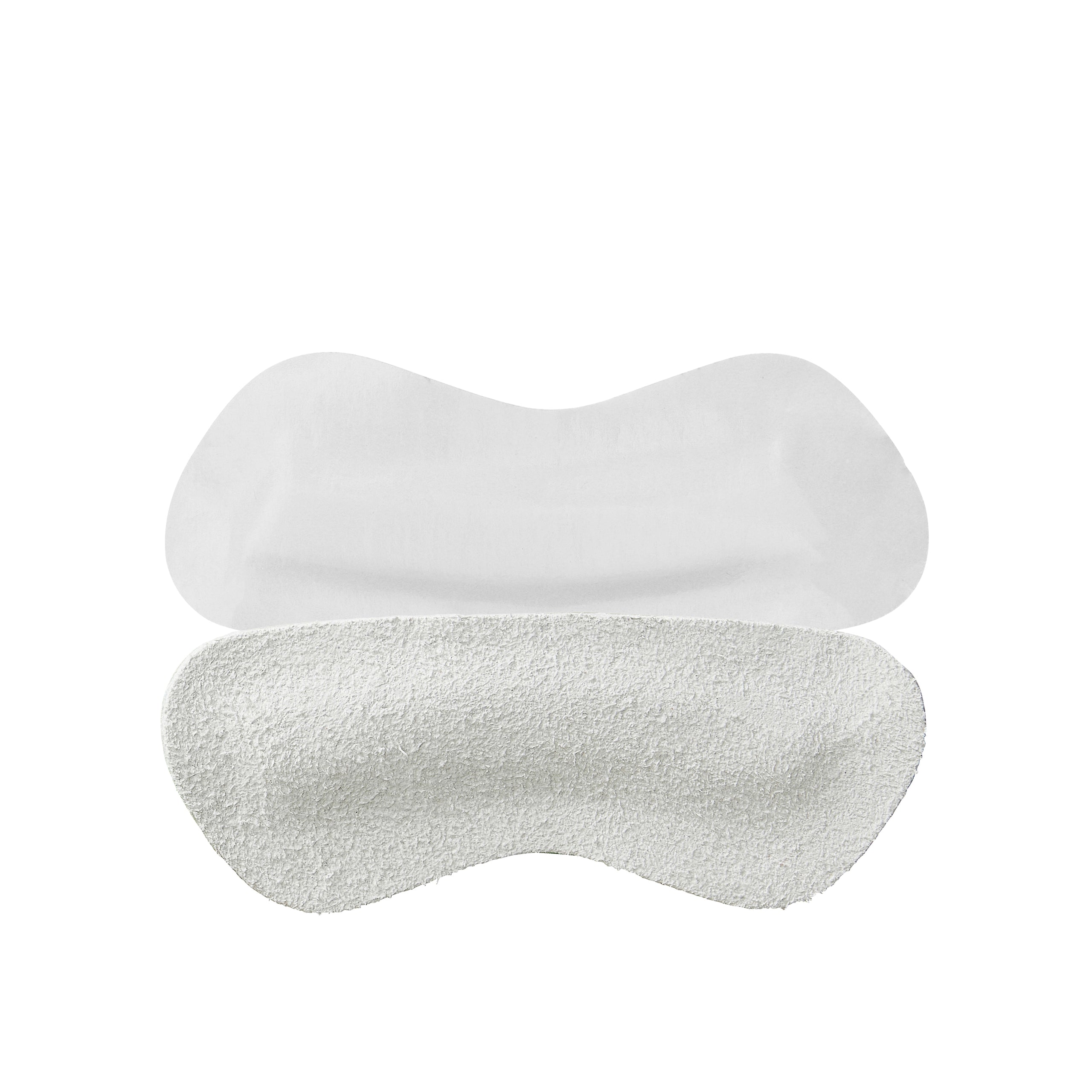 Hælgrep i skinn, skånsom beskyttelse mot gnagsår, 3-pakning