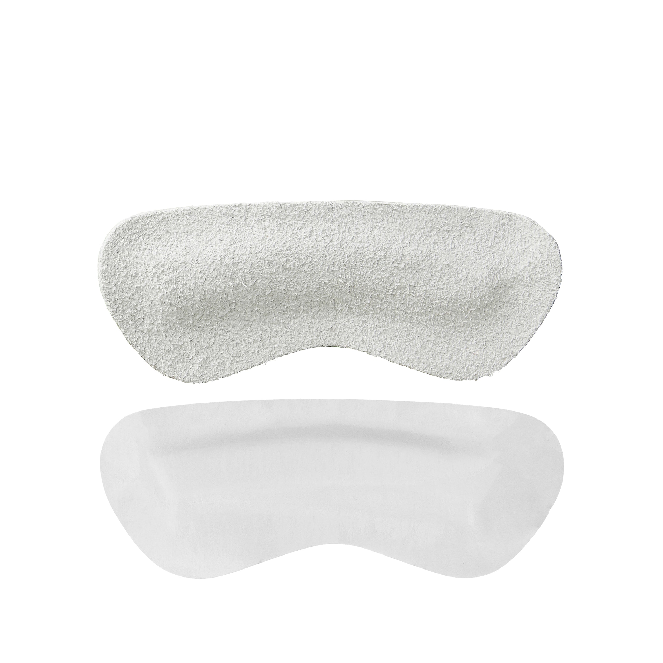 Hælgrep i skinn, skånsom beskyttelse mot gnagsår, 3-pakning