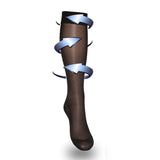 Støttestrømper 140 den svarte for slitne og hovne ben