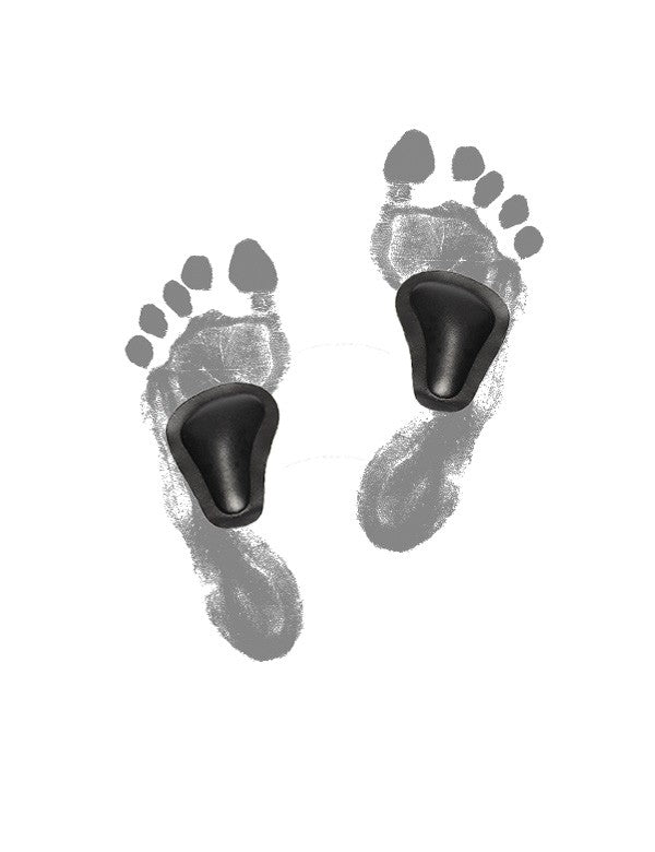 Selvklebende puter for innsunkne forfotbuer