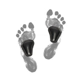 Selvklebende pelotter for nedsunket forfotbue