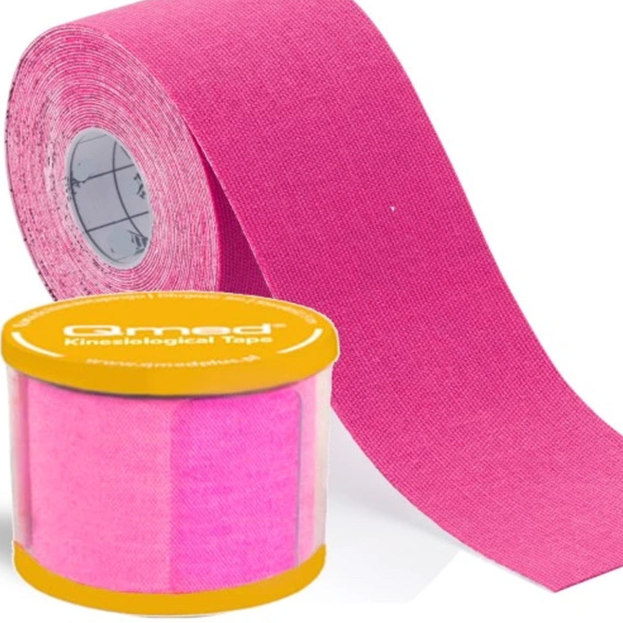 Kinesiotape rosa med høy strekkbarhet