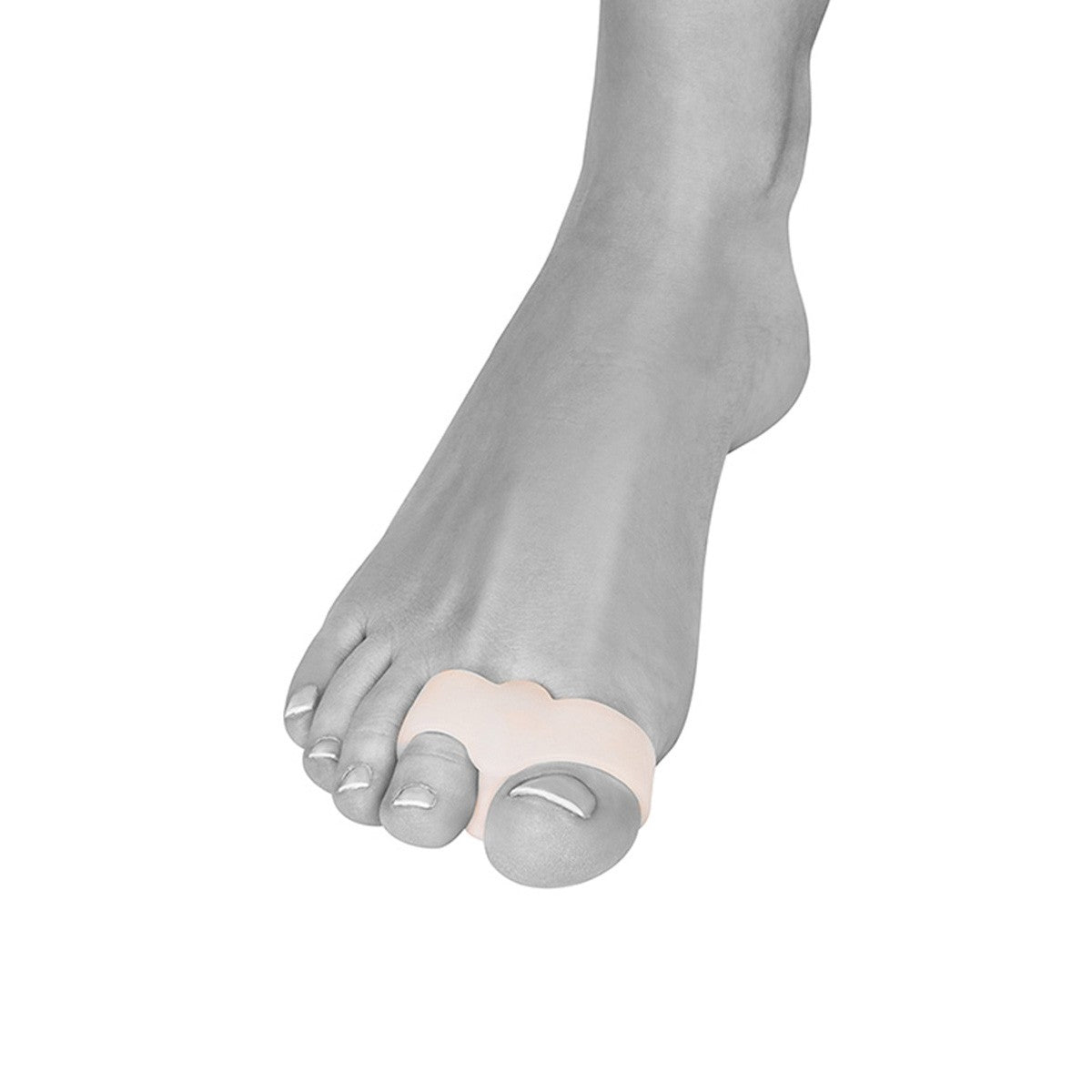 Silikon tåspreder for hallux valgus