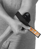 Albuebelte med justerbar pute for tennis- og golfarm