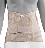 Ryggstøtte med ekstra stabiliserende stropp, høy modell, beige