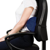 Korsryggpute halv rull med minneskum