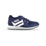 Eikon ortopediske damesko for stabilitet og komfort i blått/hvitt