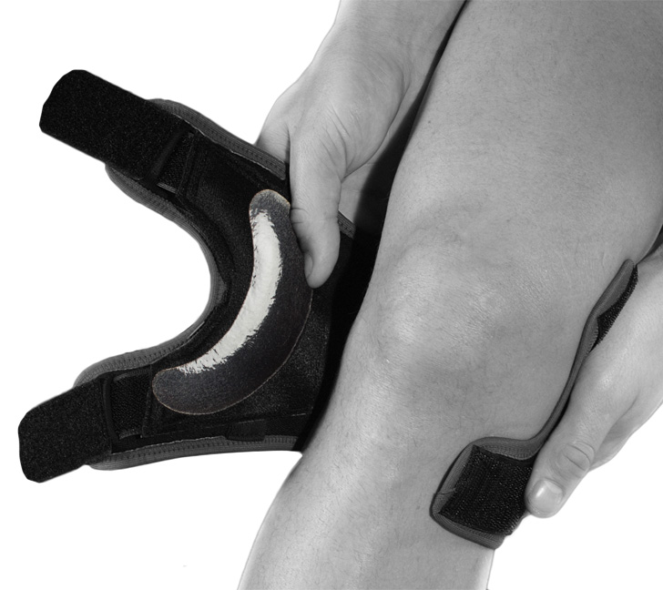 Kneskålstabiliserende knestøtte - Genum Stab