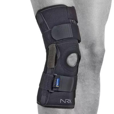 Knestøtte med skinner for sidestabilisering NRX LIGA