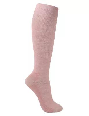 Støttestrømpe rosa
